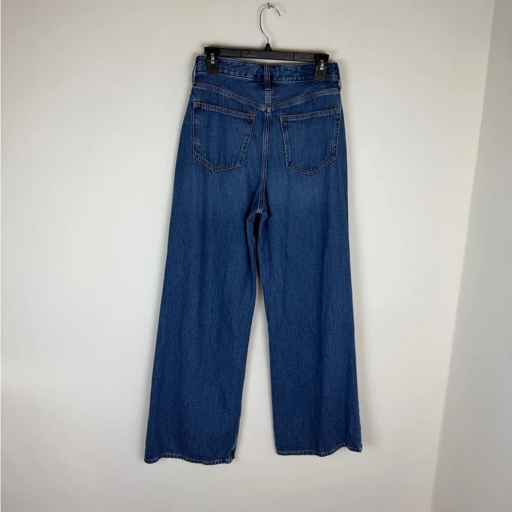 Abercrombie & Fitch The Wide Leg High Rise Jeans Size 27 / 4 Long - Picture 5 of 6